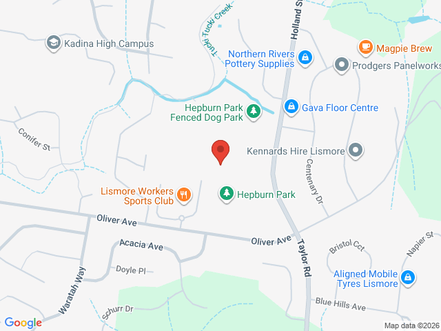 Map showing event location
